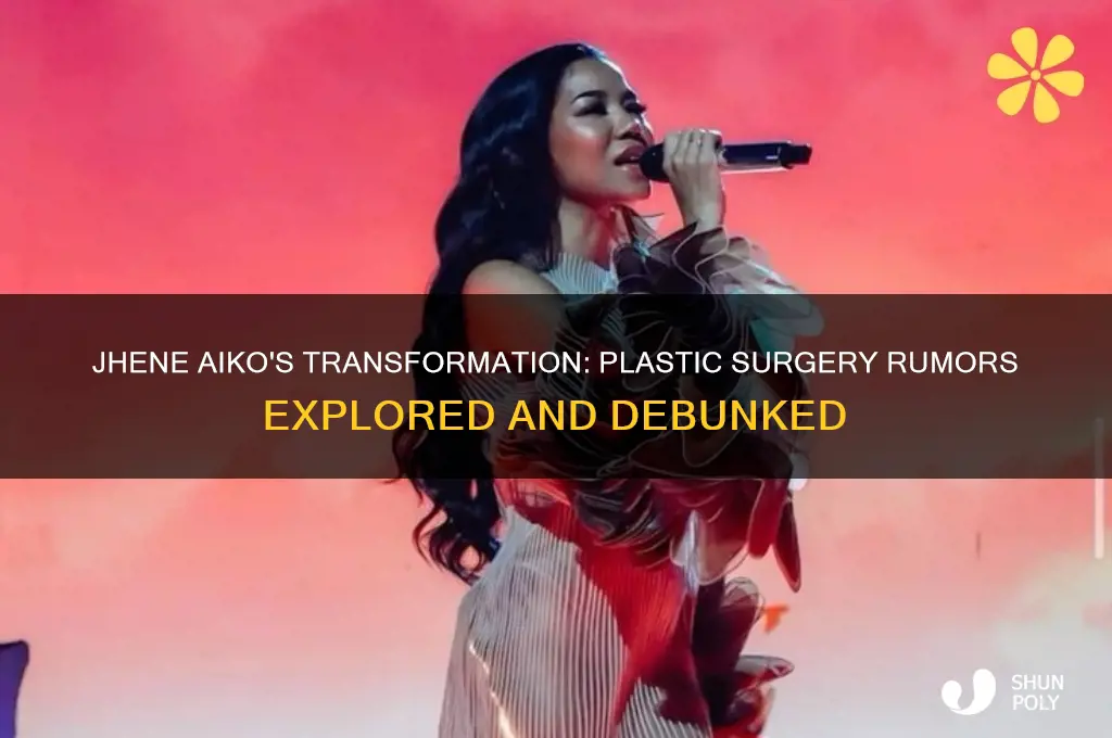 has jhene aiko had plastic surgery