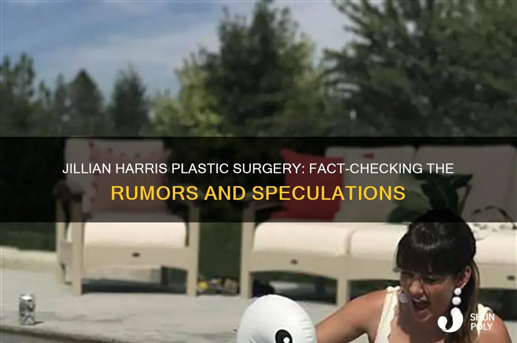 has jillian harris had plastic surgery