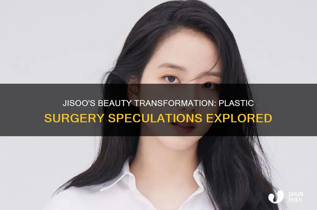 has jisoo done plastic surgery