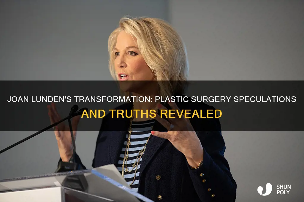 has joan lunden had plastic surgery