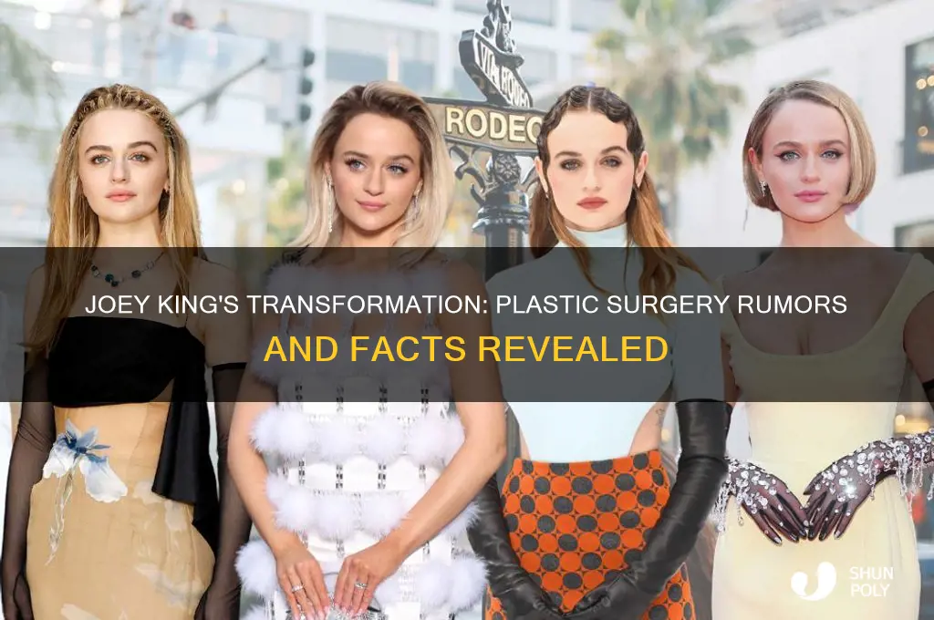 has joey king had plastic surgery