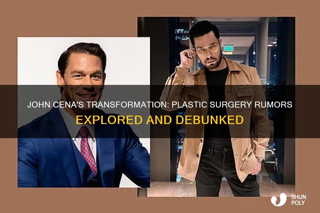 has john cena had plastic surgery