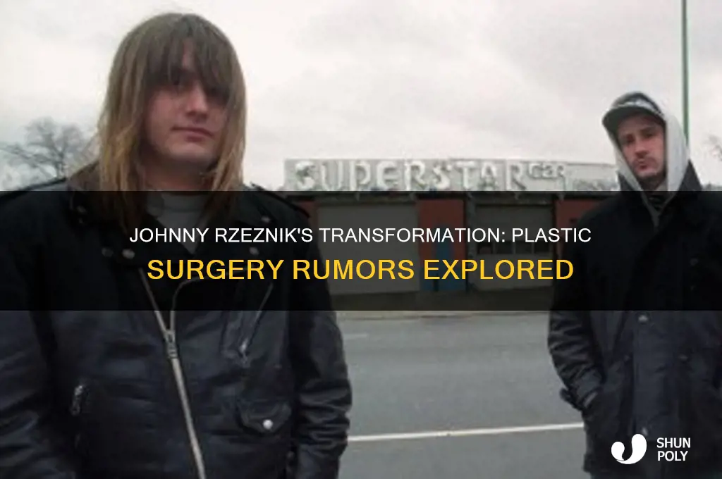 has johnny rzeznik had plastic surgery