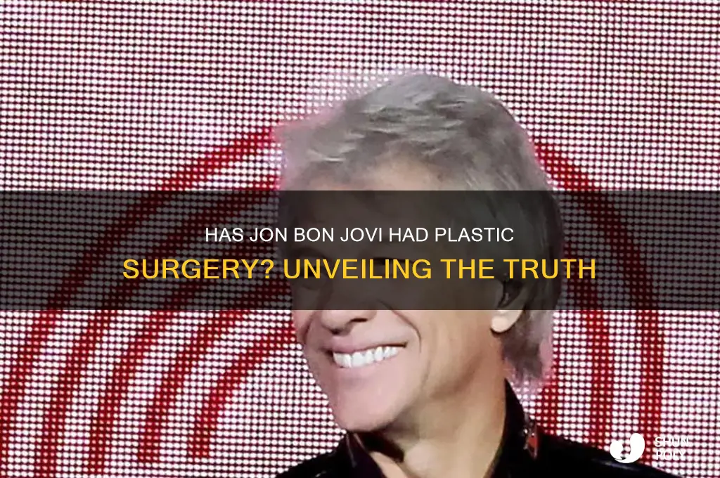 has jon bon jovi had plastic surgery