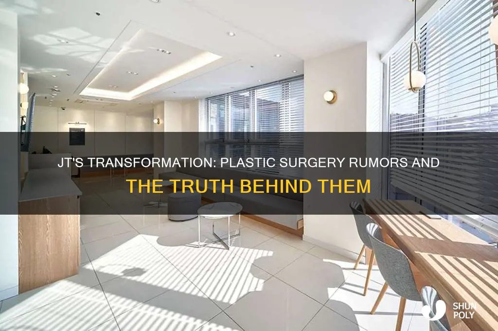 has jt had plastic surgery