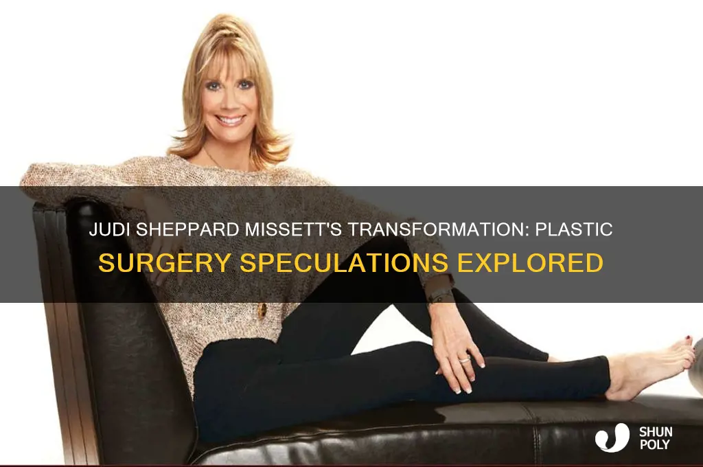 has judi sheppard missett had plastic surgery