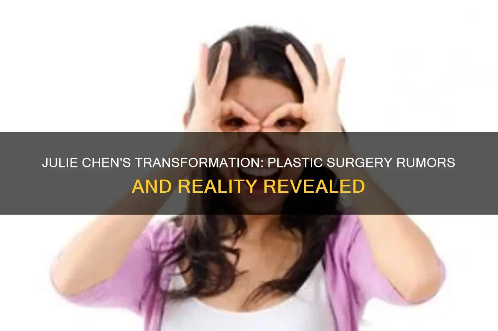 has julie chen had plastic surgery