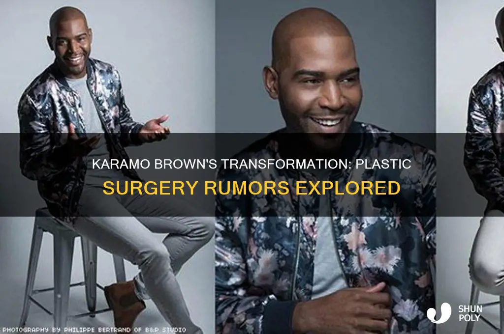 has karamo had plastic surgery