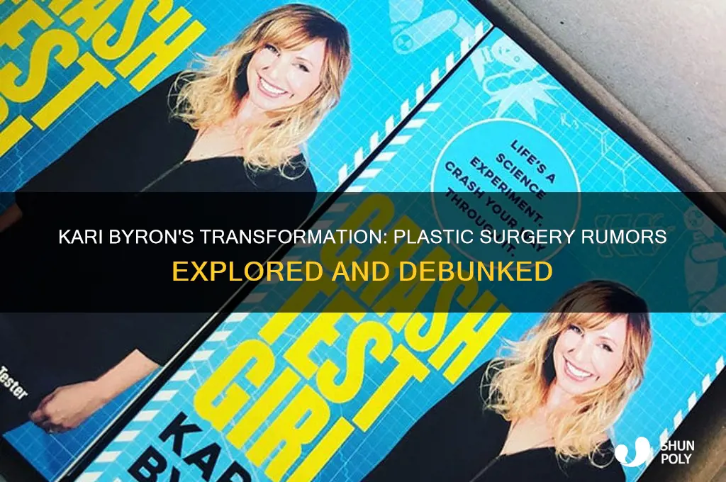 has kari byron had plastic surgery