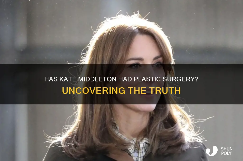 has kate had plastic surgery