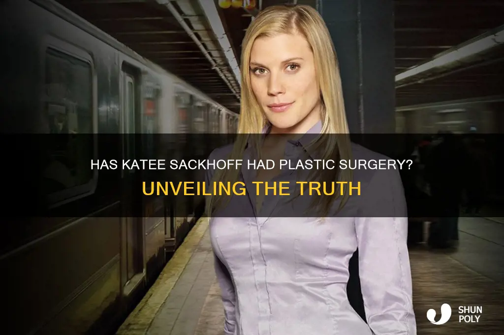 has katee sackhoff had plastic surgery