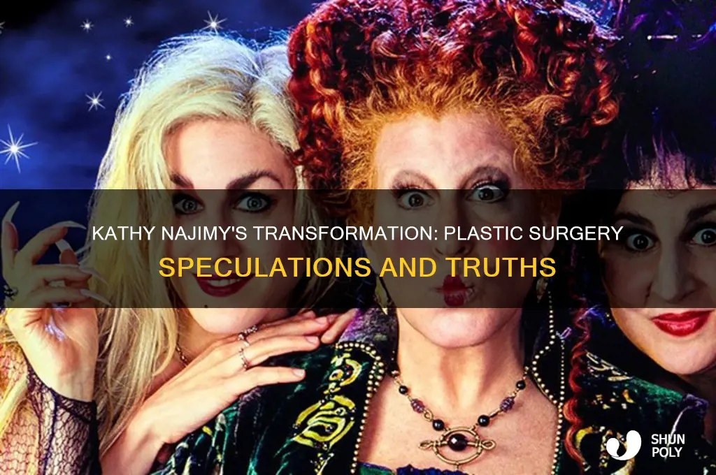 has kathy najimy had plastic surgery
