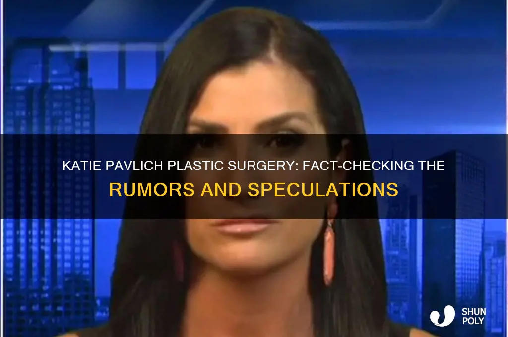 has katie pavlich had plastic surgery