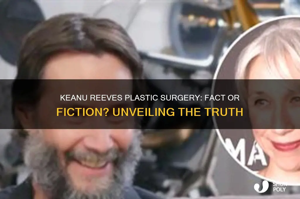 has keanu reeves ever had plastic surgery