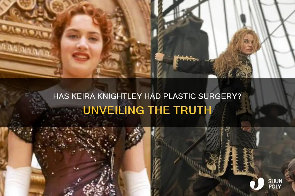 has keira had plastic surgery