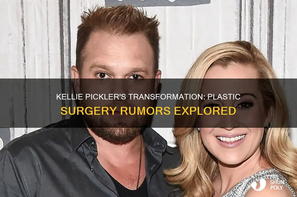 has kellie pickler had plastic surgery
