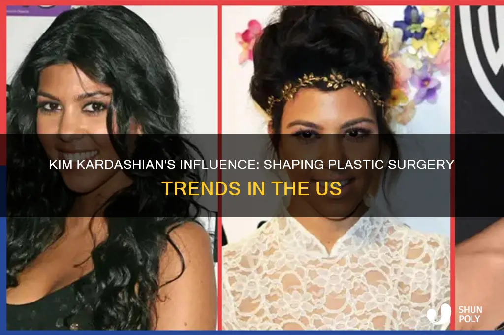 has kim kardashian affected plastic surgery in us