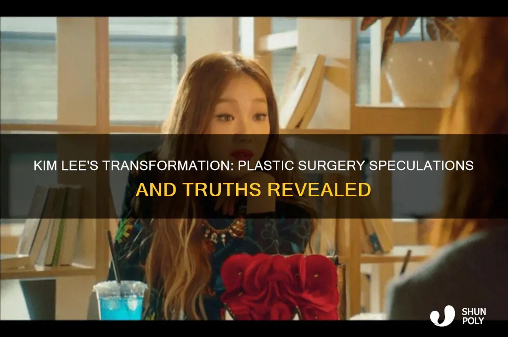 has kim lee had plastic surgery