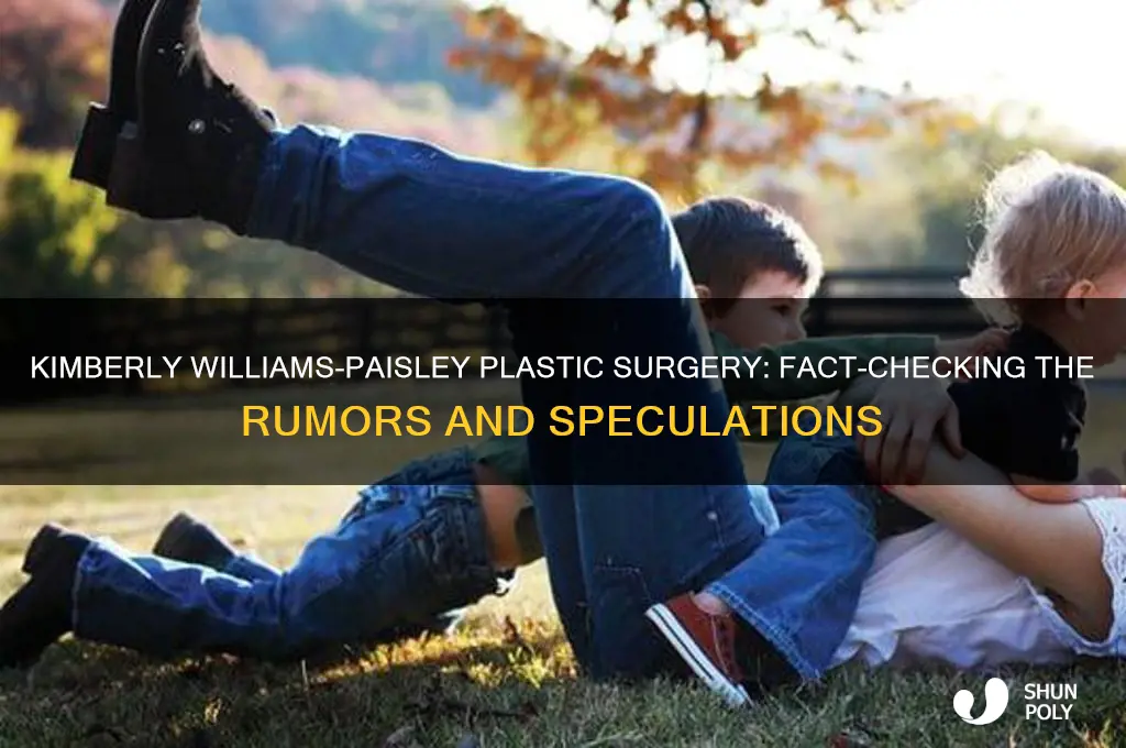 has kimberly williams paisley had plastic surgery
