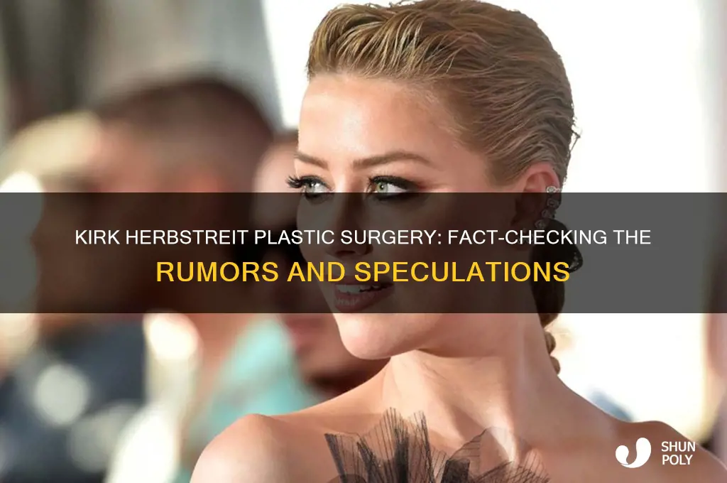 has kirk herbstreit had plastic surgery