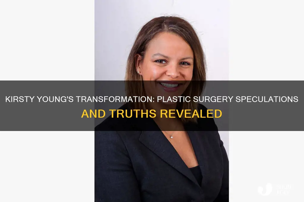 has kirsty young had plastic surgery