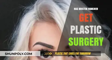 Kristen Hancher's Transformation: Plastic Surgery Rumors Explored