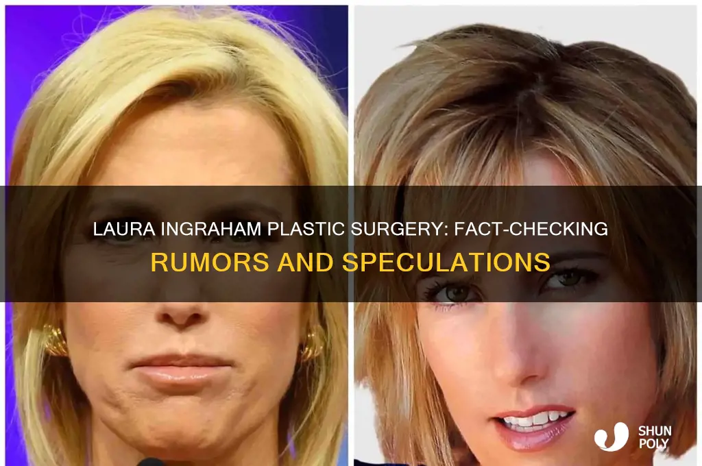 has laura ingraham had plastic surgery