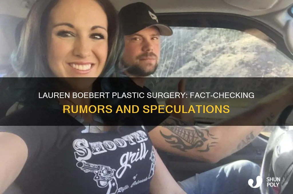 has lauren boebert had plastic surgery