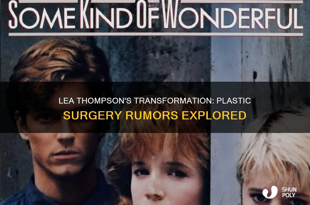 has lea thompson had plastic surgery