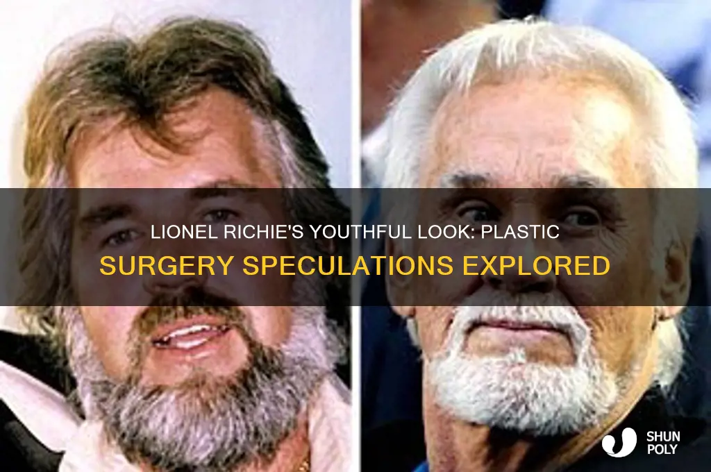 has lionel richie ever had plastic surgery