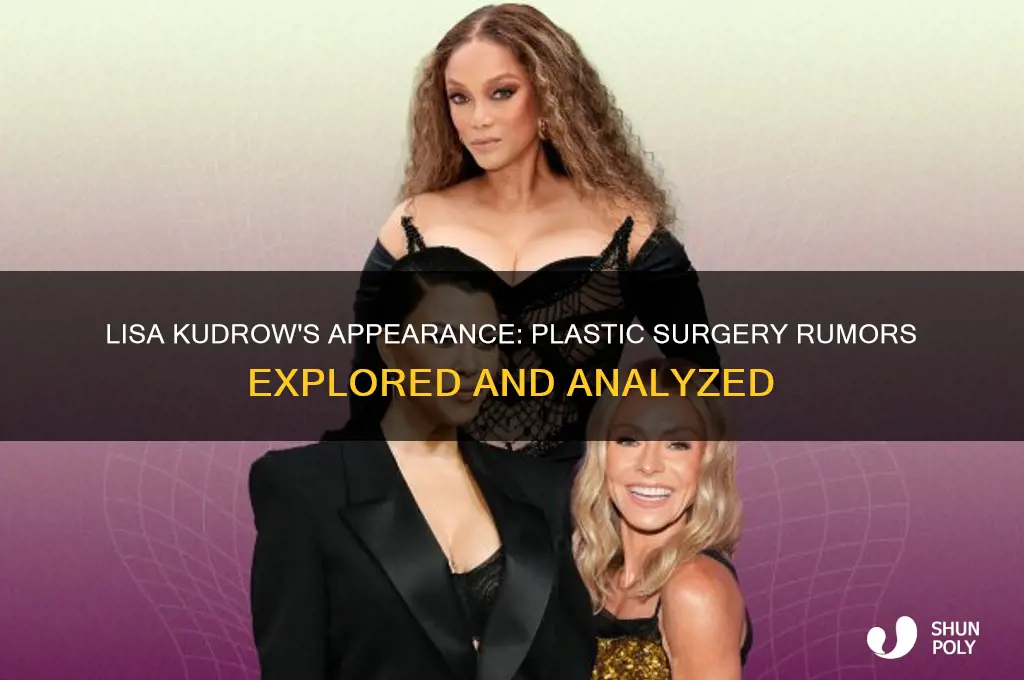 has lisa kudro had plastic surgery