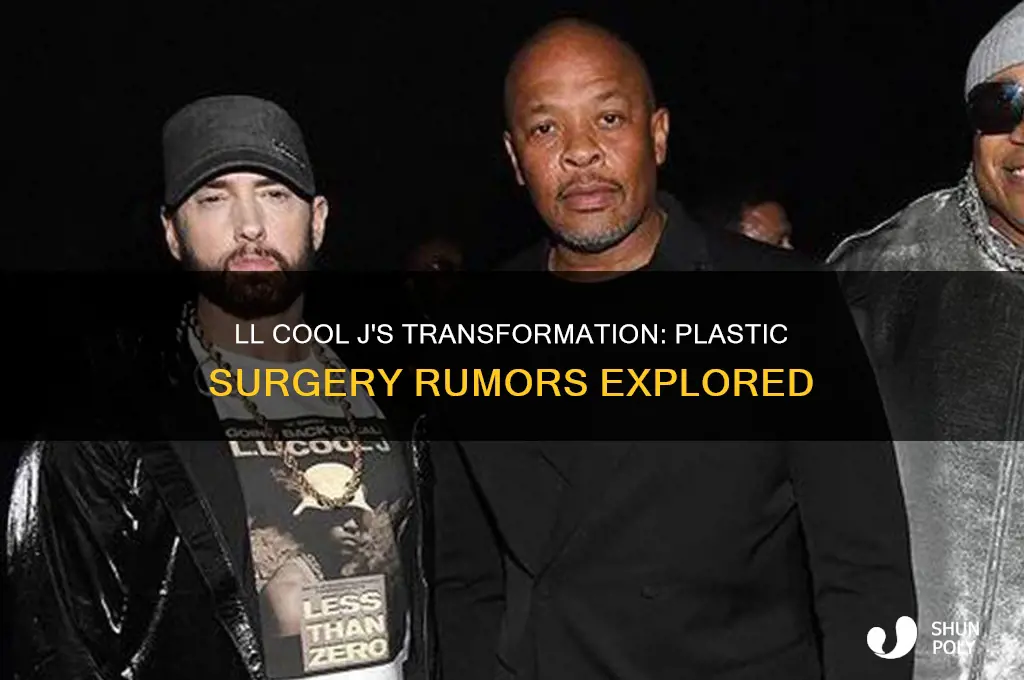 has ll cool j had plastic surgery