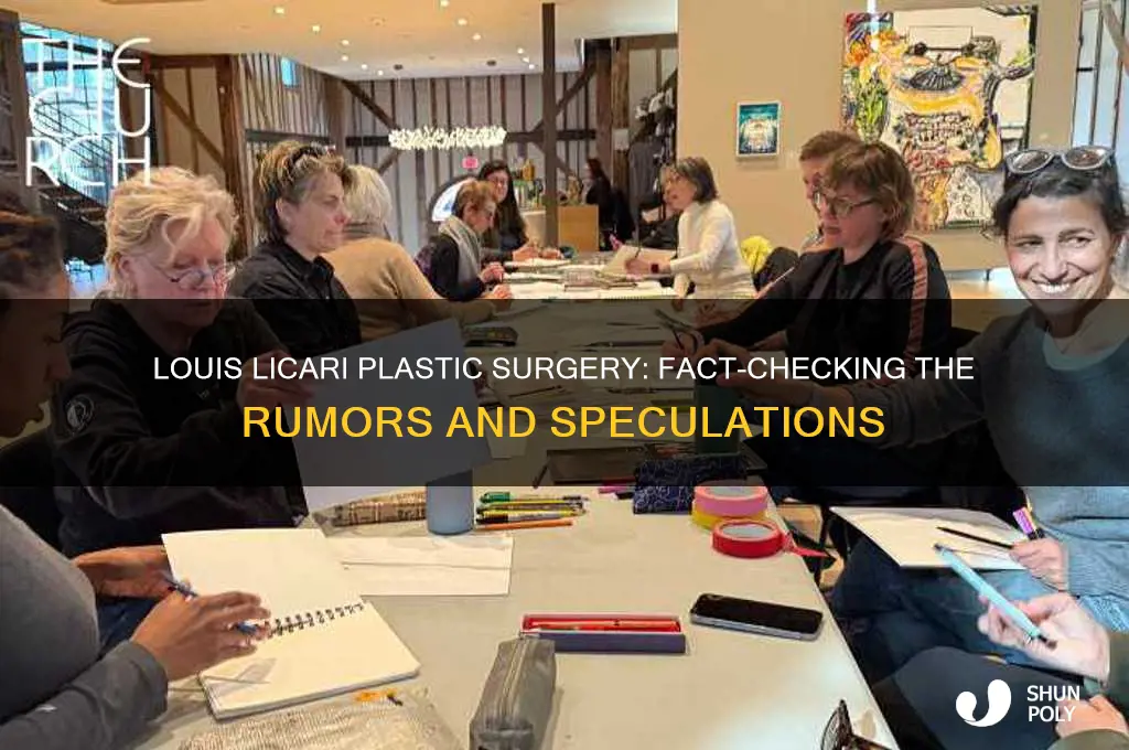 has louis licari had plastic surgery