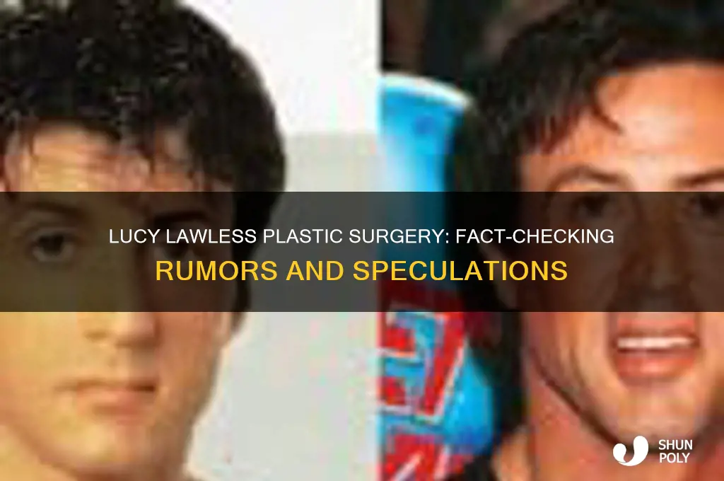 has lucy lawless had plastic surgery