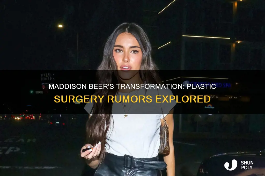has maddison beer had plastic surgery