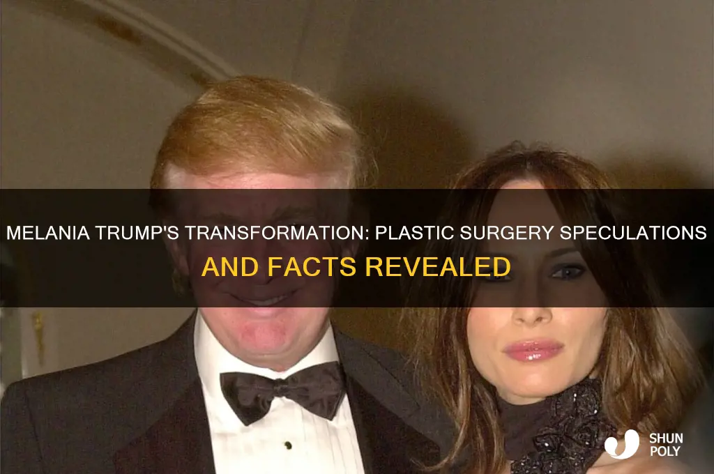 has malania trump had plastic surgery