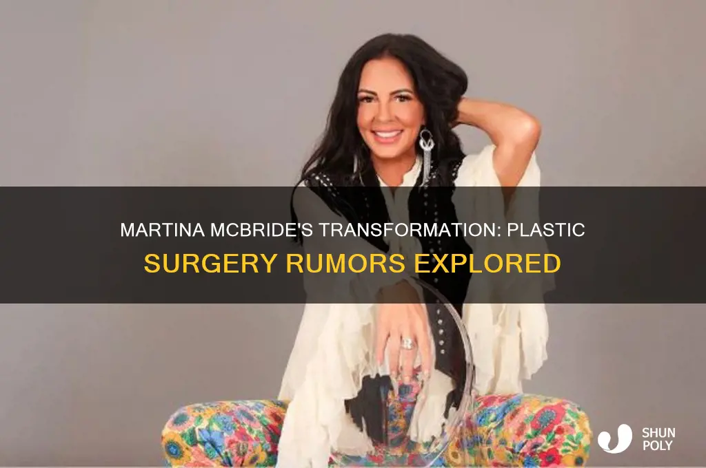 has martina mcbride had any plastic surgery