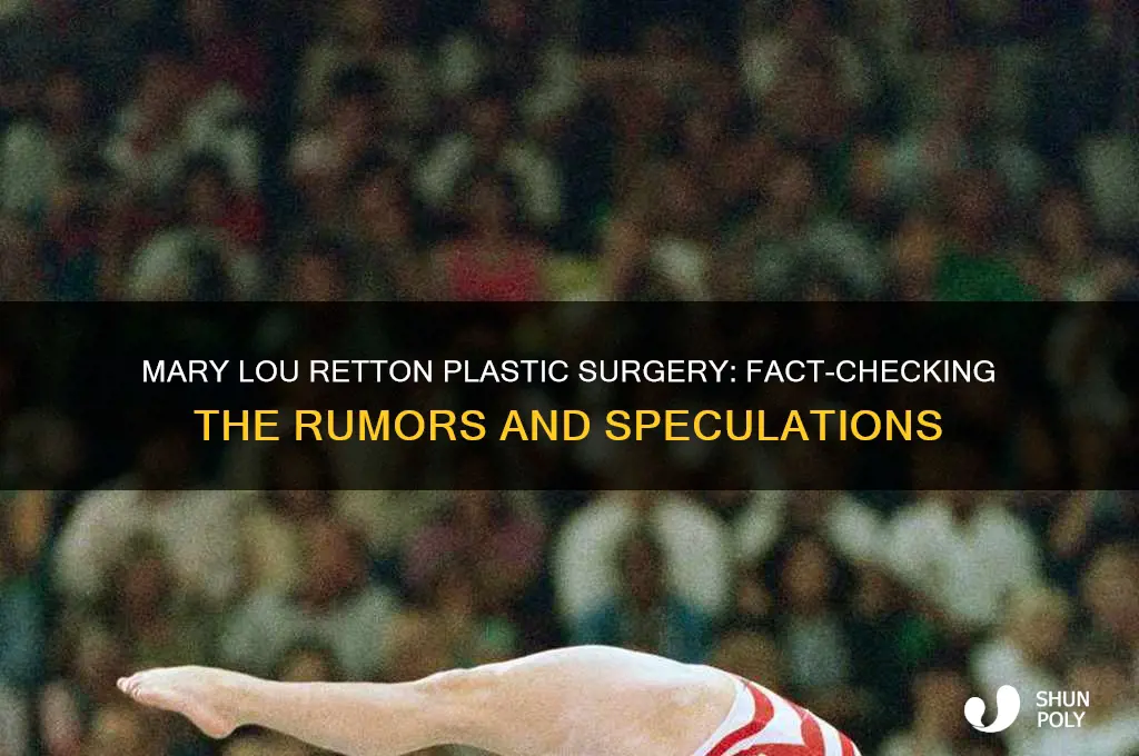 has mary lou retton had plastic surgery