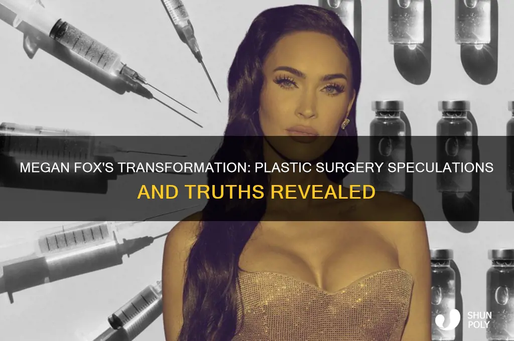 has megan fox done plastic surgery