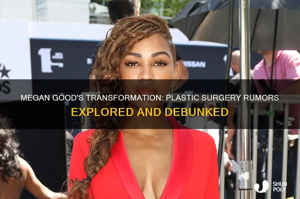 has megan good had plastic surgery