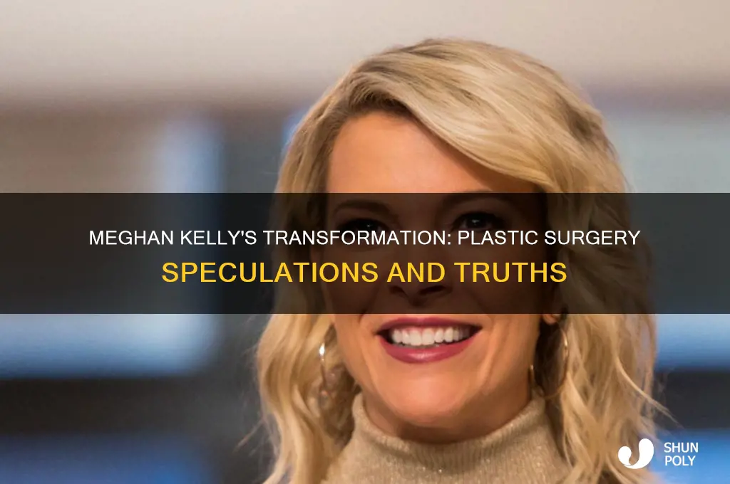 has meghan kelly had plastic surgery
