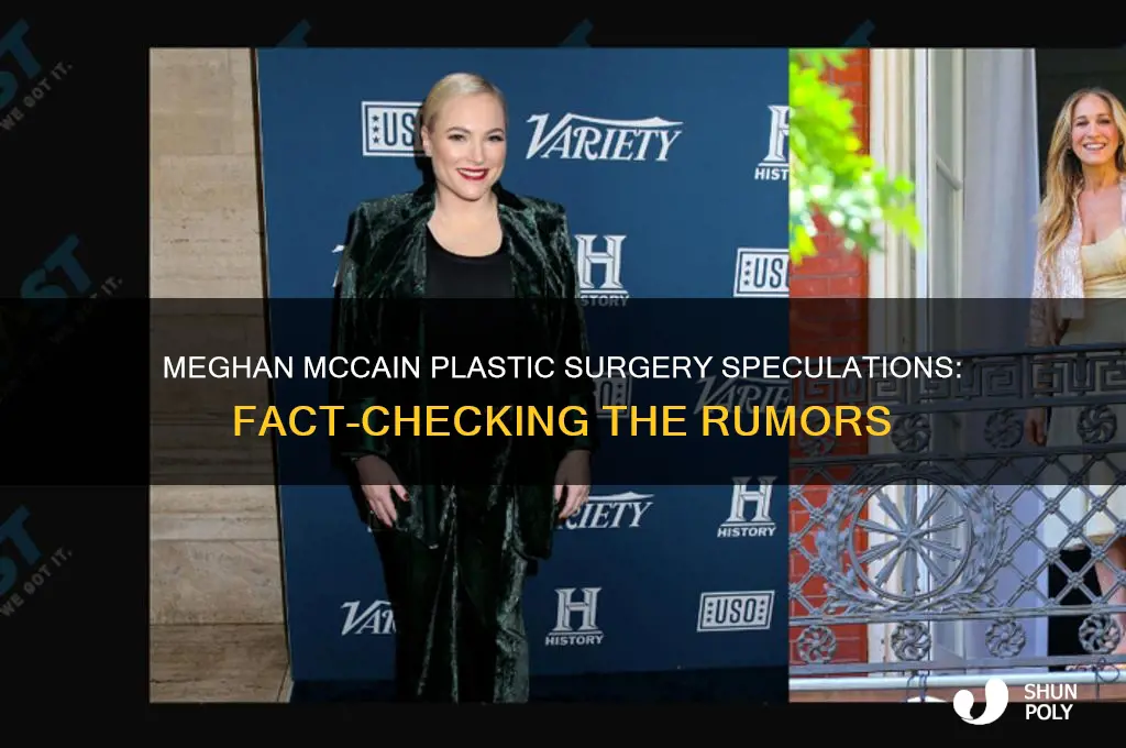 has meghan mccain had plastic surgery