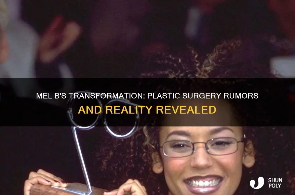 has mel b gotten plastic surgery