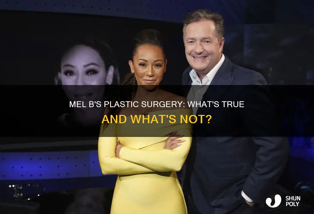 has mel b had plastic surgury
