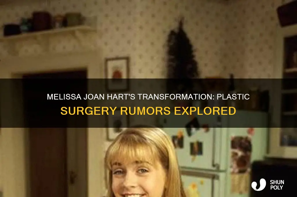 has melissa joan hart had plastic surgery