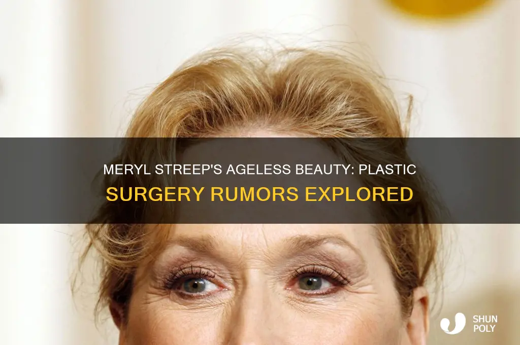 has meryl streep ever had plastic surgery