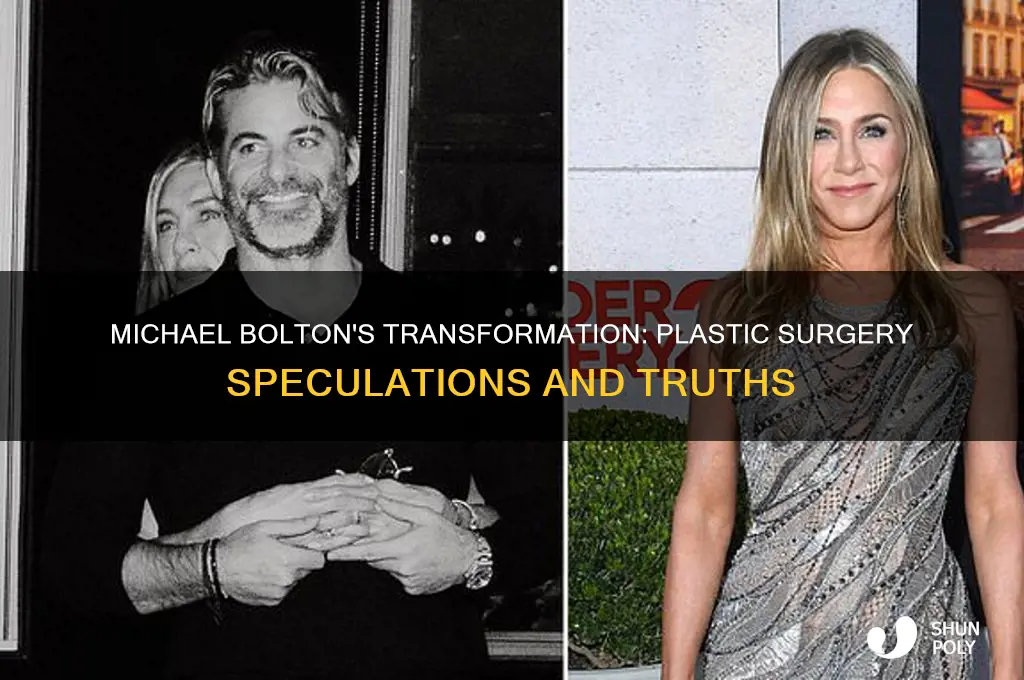has michael bolton had plastic surgery