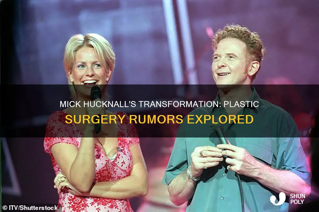 has mick hucknall had plastic surgery
