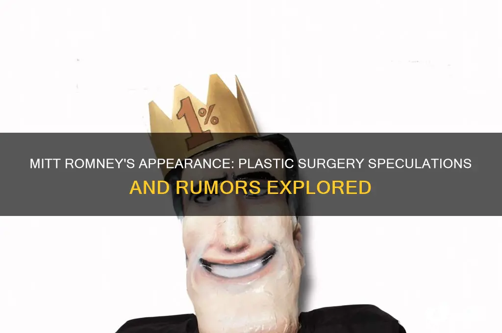 has mitt romney had plastic surgery