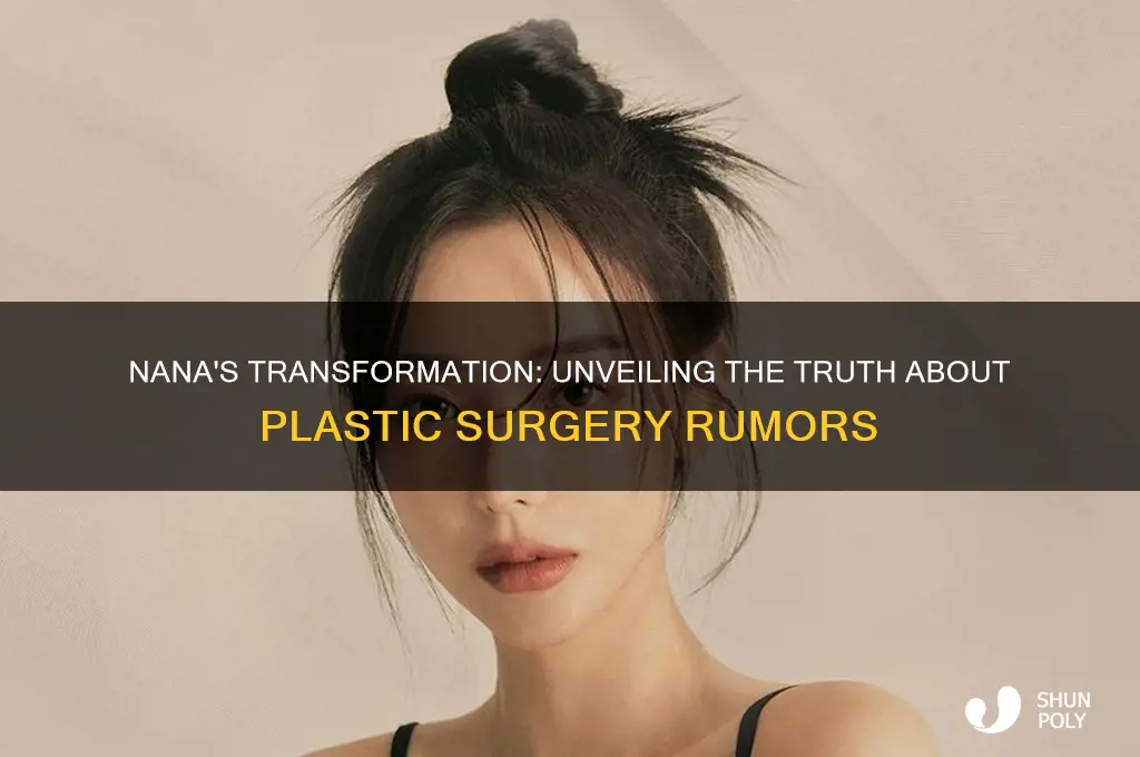 has nana had plastic surgery